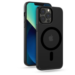 iPhone 13 Pro max.black silicone case.MagSafe