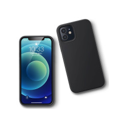 iPhone 12 Mini.Must silikoonümbris.